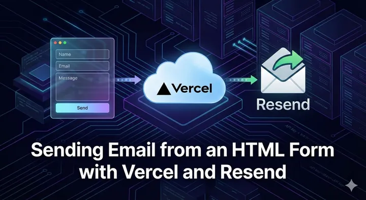 Sending Email from an HTML Form with Vercel and Resend