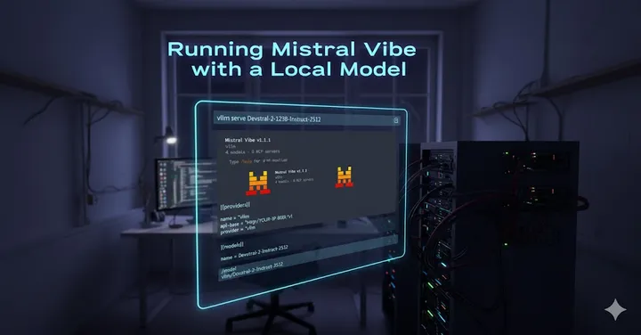 Running Mistral Vibe with a Local Model